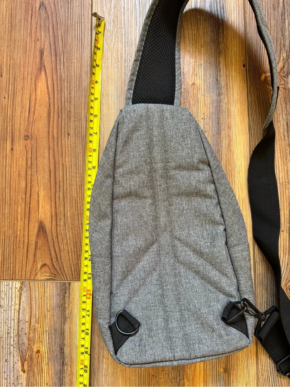 3/$15. Peak Gear Grey Sling Crossbody Bag